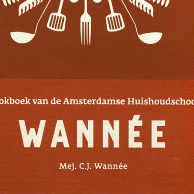 Voeding als vak op school met Kookboek van de Amsterdamse Huishoudschool als bijbel