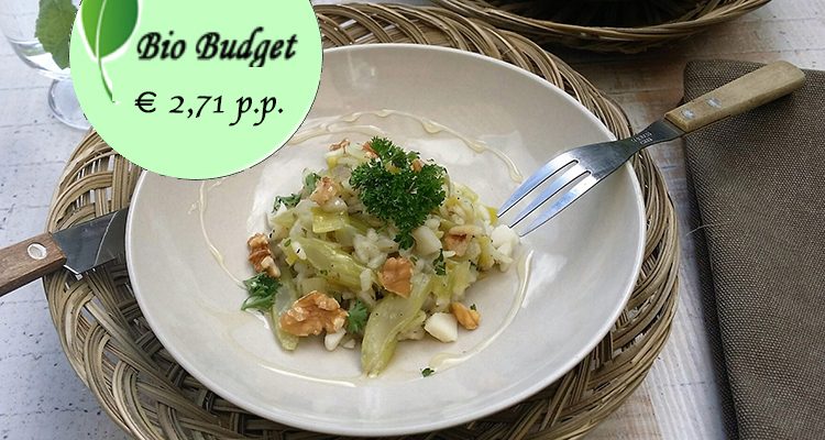 risotto met bleekselderij