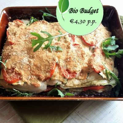 Bio Budgetrecept: groente lasagne uit de oven met witlof en courgette