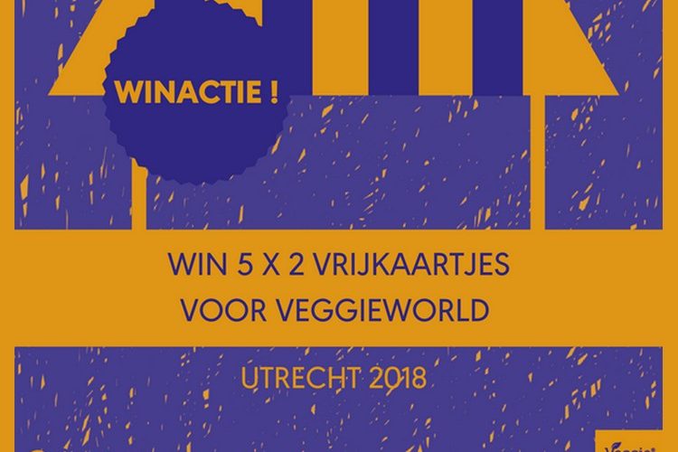 Green GiveAway: kaarten voor VeggieWorld Utrecht