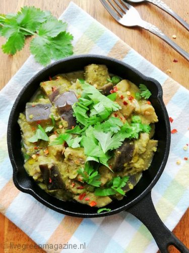 vegan jackfruit curry