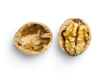 Een walnoot - het juiste voeding voor je brein