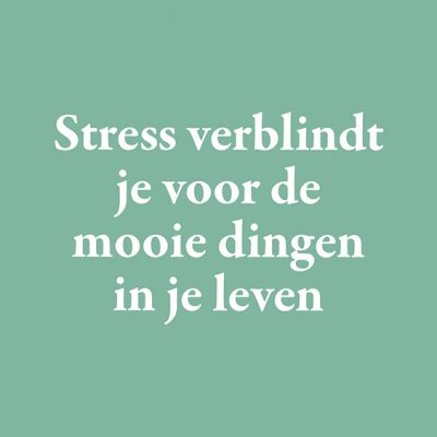 Quote en vraag week38: stress